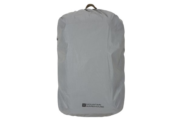 Waterproof Iso-Viz Reflective Backpack Cover - 20-35L - Silv
