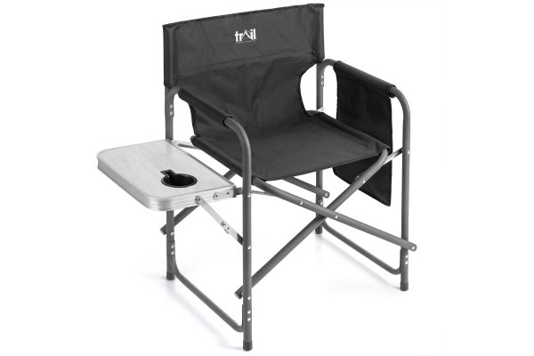 Folding Directors Chair With Side Table