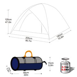 Dome Tent Specifications