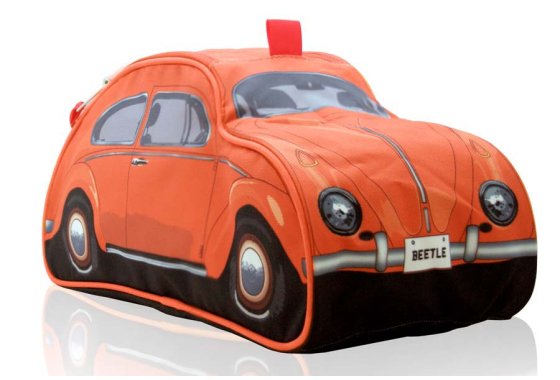 Orange VW Beetle