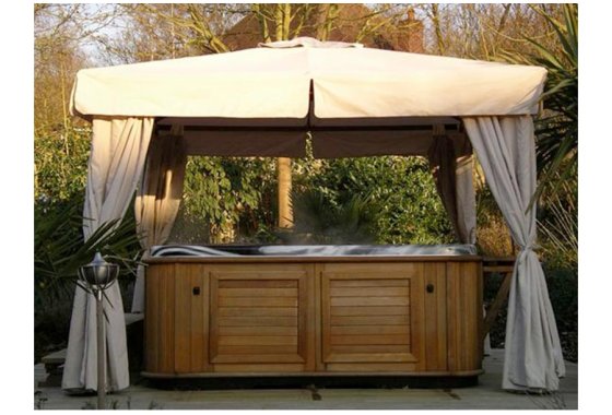 Replacement 4m X 3m Deluxe Gazebo - Canopy and Curtains