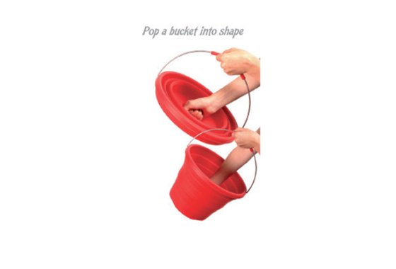 Whacky Practicals Silicone Folding Bucket