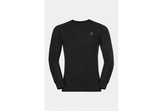 Odlo  Mens Active Warm Eco Long-Sleeve Baselayer Top - Black