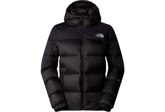 The North Face Women's Diablo Down Hoodie - TNF Black Heathe