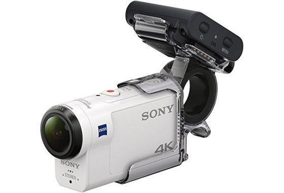 Sony FDRX3000RFDI.EU R AKA-FGP1 Ultra HD 4K Action Cam with 