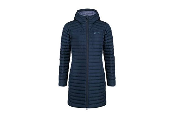 Berghaus Women's Nula Micro Insulated Long Jacket, 12, Dusk