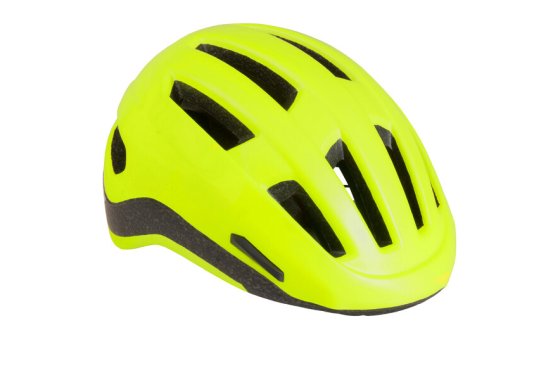 Decathlon Btwin 500 City Cycling Helmet - Neon Yellow