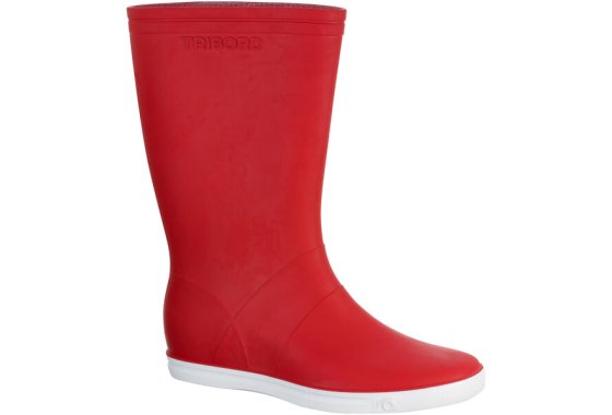 Decathlon Tribord Sailing 100 Adult Boots - Red