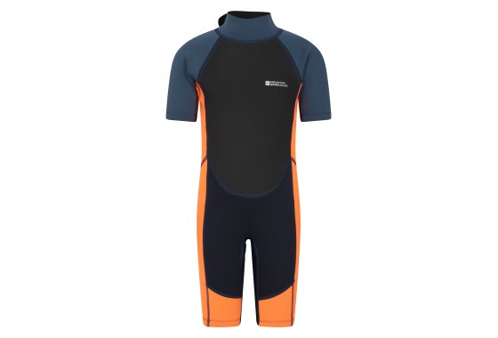 Kids Shorty Wetsuit - Orange