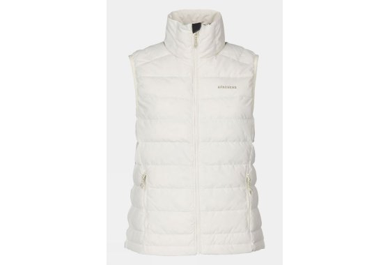 Ayacucho  Womens Adventure Lighweight Down Gilet - Ecru