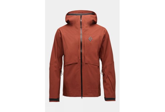 Black Diamond  Mens Factor Shell Ski Jacket - Red