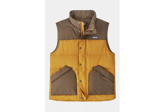 Patagonia  Mens Downdrift Vest - Mid Brown