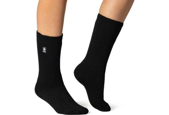 Heat Holders Womens Original Thermal Socks (Black)