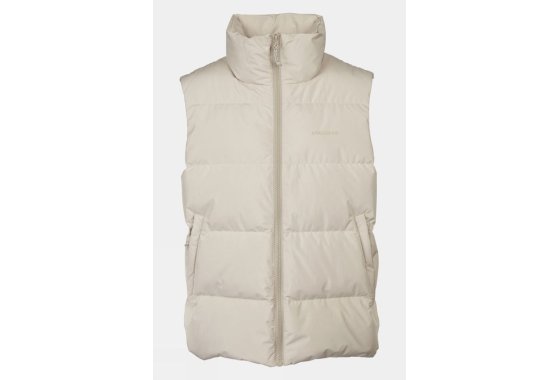 Ayacucho  Womens Aarhus Recycled Down Gilet - Beige