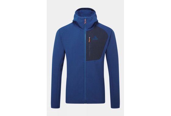 Mountain Equipment  Mens Shroud Hooded Jacket - Mid Blue