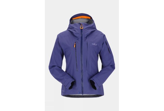 Rab  Womens Khroma Kinetic Ski Jacket - Mid Blue