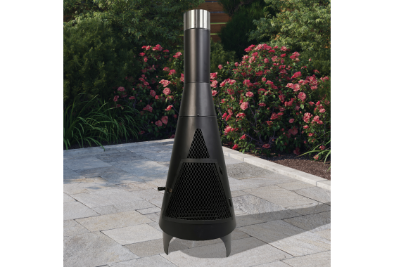 BillyOh Austin Metal Chiminea Fire Pit Patio Heater - Patio 