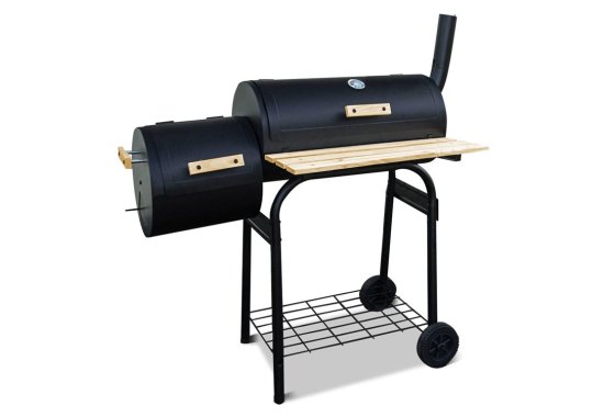 BillyOh Smoker BBQ Charcoal Grill Full Drum + Offset Smoker 