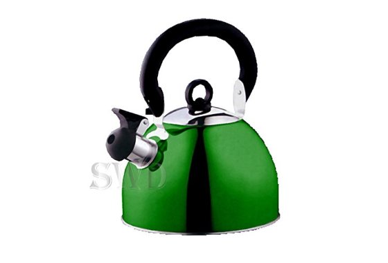 2.5 Litre Stainless Steel Portable Whistling Kettle DARK GRE