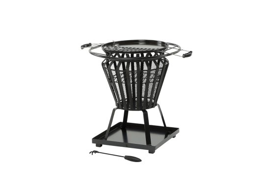 Lifestyle Appliances Signa Fire Basket with BBQ - ONE