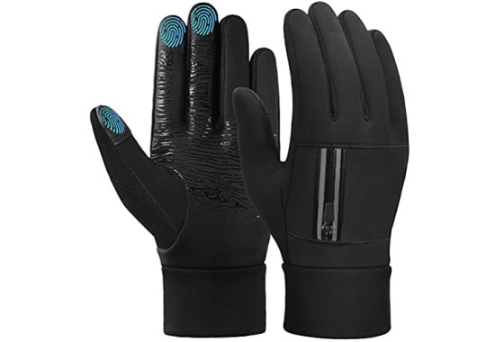 Winter Cycling Running Gloves Windproof - Men Women Touch Sc