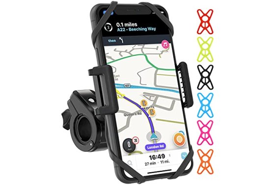 TruActive Premium Bike Phone Holder, Motorbike Phone Holder,