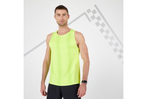 Kiprun Light Men's Running Breathable Tank Top - Yellow