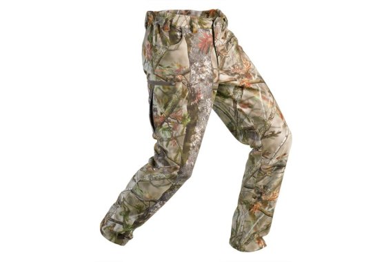 Fleece Water-repellent Trousers - Forest Camo