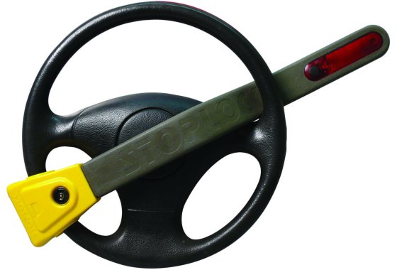 Stoplock Pulsar With Flashing Light Steering Wheel Lock