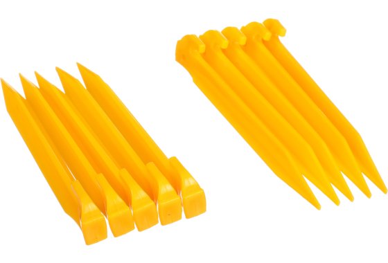 Halfords Plastic Power Tent Pegs 10 Pack