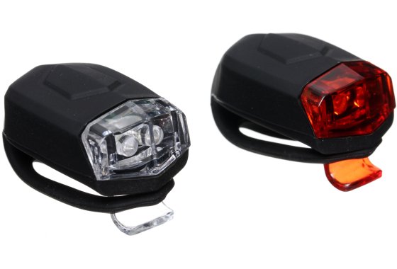 Halfords Super Slim Led Bike Light Set