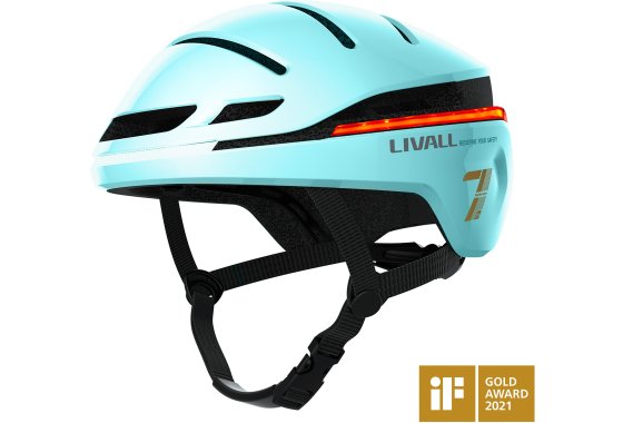 Livall Evo21 Smart Leisure Helmet Mint Large 58-62Cm