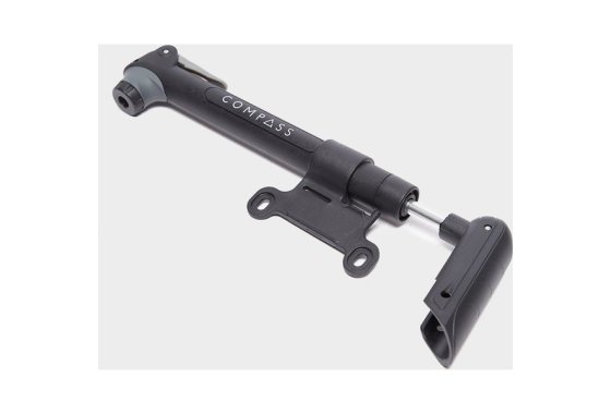 Compass Mini T-Handle Bike Pump, Black