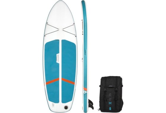 100 Compact 9 Ft Inflatable Touring Stand Up Paddle Board - 