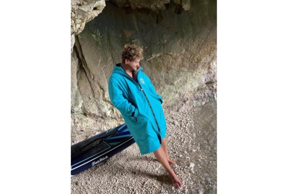 Fatwrap Waterproof Change Robe - Ocean Blue