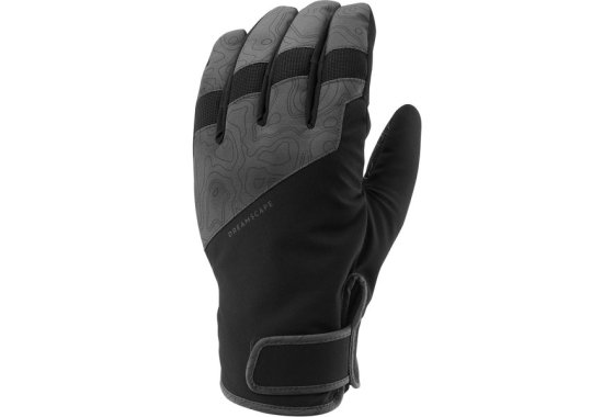 150 Light Waterproof Ski And Snowboard Gloves-grey And Black