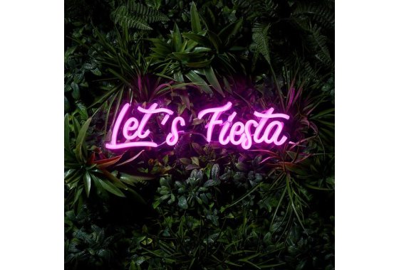 Let's Fiesta Neon Wall Light