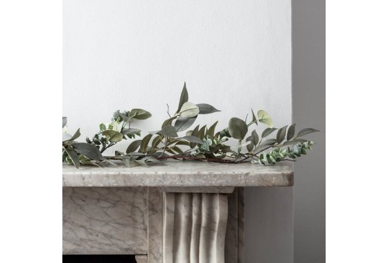 1.5m Eucalyptus & Laurel Christmas Garland