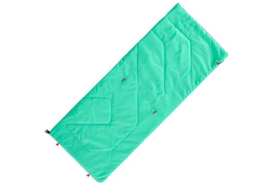 Kids’ Sleeping Bag MH100 20°c - Turquoise