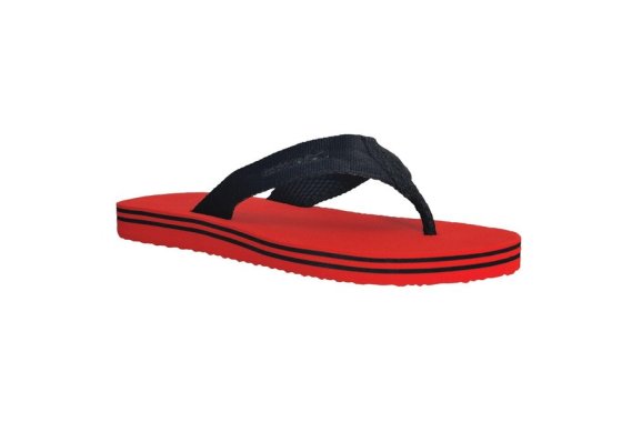 Mens Rico Flip Flops (true Red/black)