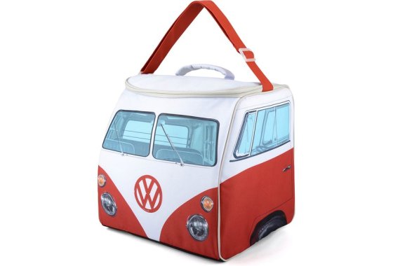 VW Camper Van Large 30 Litre Cooler Bag (Red)