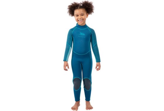 Trespass Kids Lillian 3mm Full Length Wetsuit (Cosmic Blue M