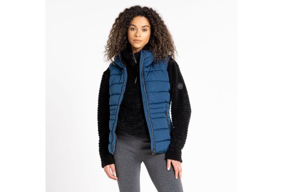 Dare 2b Womens Reputable Padded Gilet (Moonlight Denim)