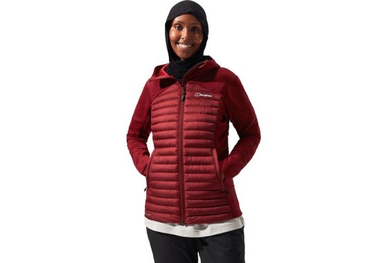 Berghaus Womens Nula Insulated Hybrid Jacket (Syrah)