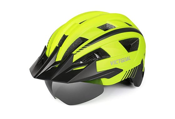 Victgoal Bike Helmet for Men Women with Led Light Detachable