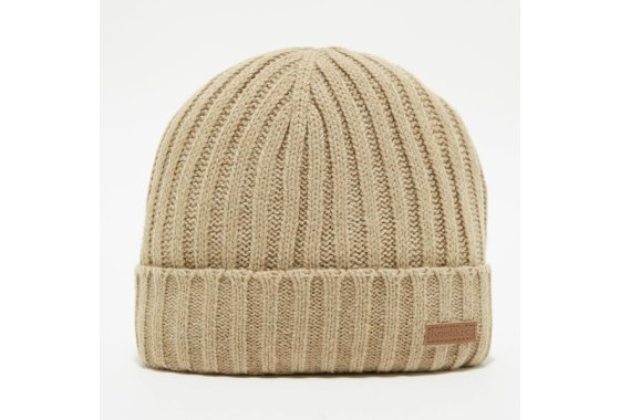 Brasher Men's Fleece Beanie, Beige