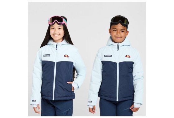 Ellesse Kids' Sairose Ski Jacket, Blue