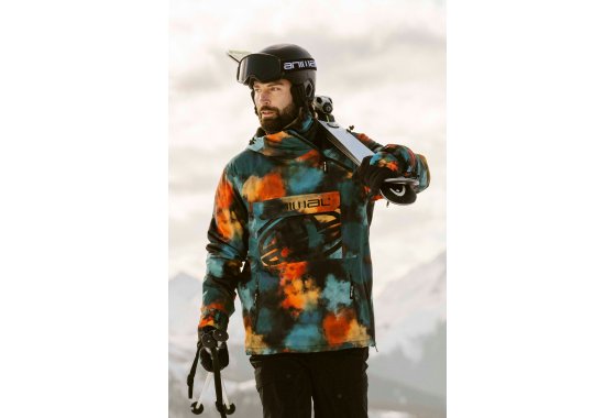 Snowy Mens Snow Jacket - Teal