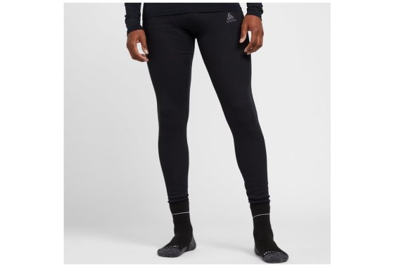 Odlo Men's Active Warm Eco Long Baselayer Bottoms, Black