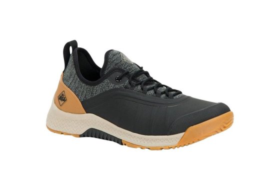 Mens Outscape Lace Trainers (black/tan)